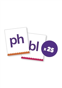 Nelson Phonics in a Box 2: Consonant Flashcards x 25