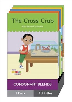 Nelson Phonics in a Box 2: Consonant Blends Story Books x 10 - 9780170336444