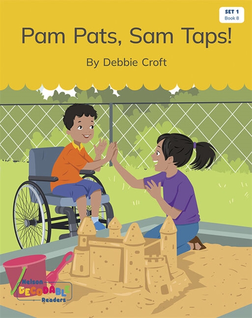 Picture of  Pam Pats, Sam Taps! (Set 1, Book 8)