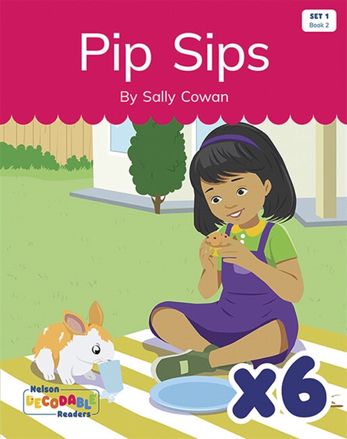 Picture of  Pip Sips x 6 (Set 1, Book 2)