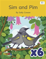 Sim and Pim x 6 (Set 1, Book 3) - 9780170343466