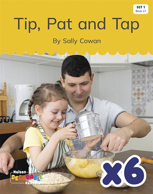 Picture of  Tip, Pat and Tap x 6 (Set 1, Book 17)