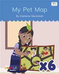 My Pet Map x 6 (Set 2, Book 8) - 9780170343718