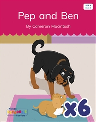 Pep and Ben x 6 (Set 2, Book 9) - 9780170343725
