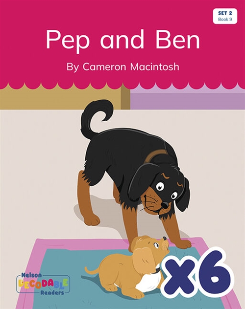 Picture of  Pep and Ben x 6 (Set 2, Book 9)