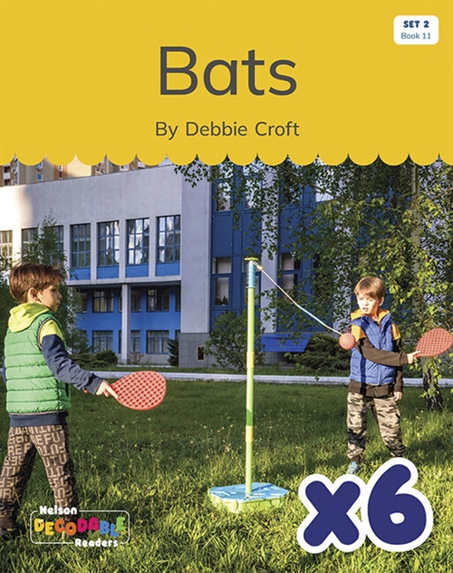 Picture of  Bats x 6 (Set 2, Book 11)