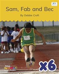 Sam, Fab and Bec x 6 (Set 2, Book 13) - 9780170343763