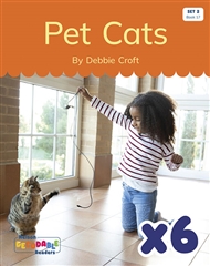 Pet Cats x 6 (Set 2, Book 17) - 9780170343800