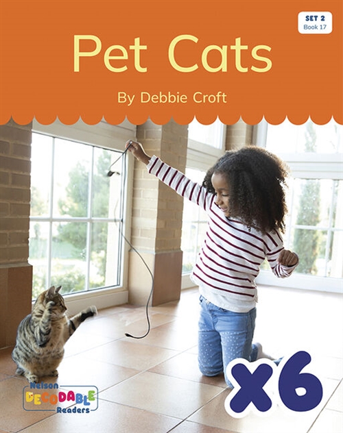 Picture of  Pet Cats x 6 (Set 2, Book 17)