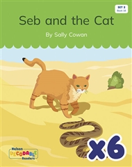 Seb and the Cat x 6 (Set 2, Book 18) - 9780170343817