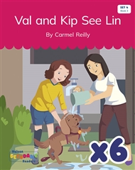 Val and Kip See Lin x 6 (Set 4, Book 3) - 9780170344067