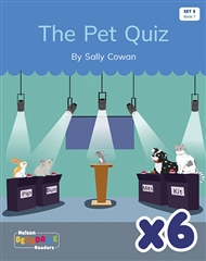 The Pet Quiz x 6 (Set 5 Book 7) - 9780170344302