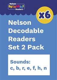 Nelson Decodable Readers Set 2 small group pack x 120 - 9780170344456