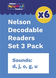Nelson Decodable Readers Set 3 small group pack x 120 - 9780170344463