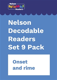 Nelson Decodable Readers Set 9 Pack x 10 - 9780170344555