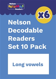 Nelson Decodable Readers Set 10 Small Group Pack X 60 - 9780170344654