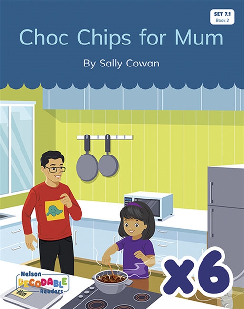 Picture of  Choc Chips for Mum x 6 (Set 7.1, Book 2)