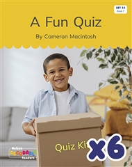 A Fun Quiz x 6 (Set 7.1, Book 7) - 9780170344913