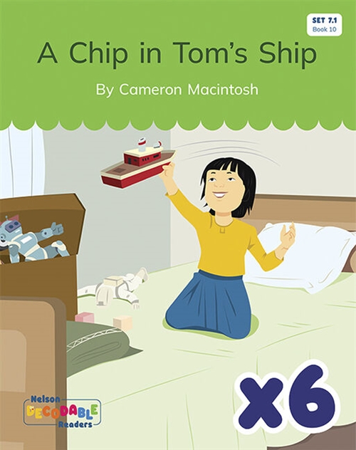 Picture of  A Chip in Tom's Ship x 6 (Set 7.1, Book 10)