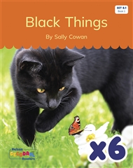 Black Things x 6 (Set 8.1, Book 1) - 9780170345057