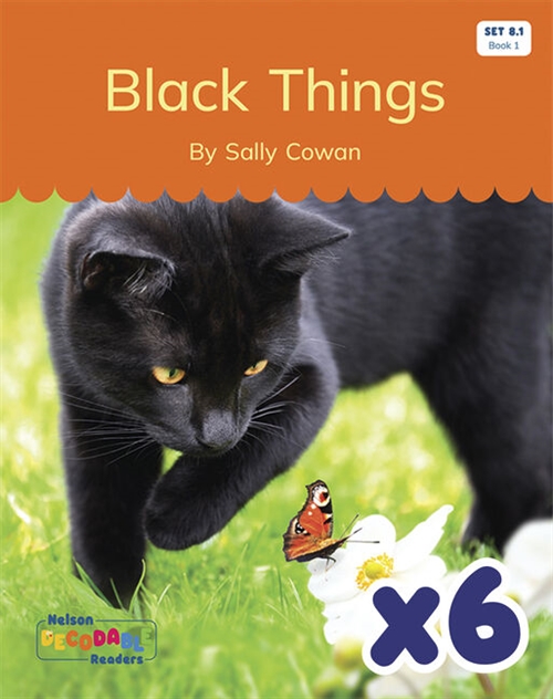 Picture of  Black Things x 6 (Set 8.1, Book 1)