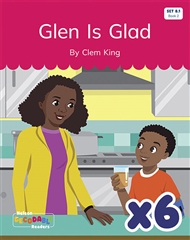 Glen Is Glad x 6 (Set 8.1, Book 2) - 9780170345064