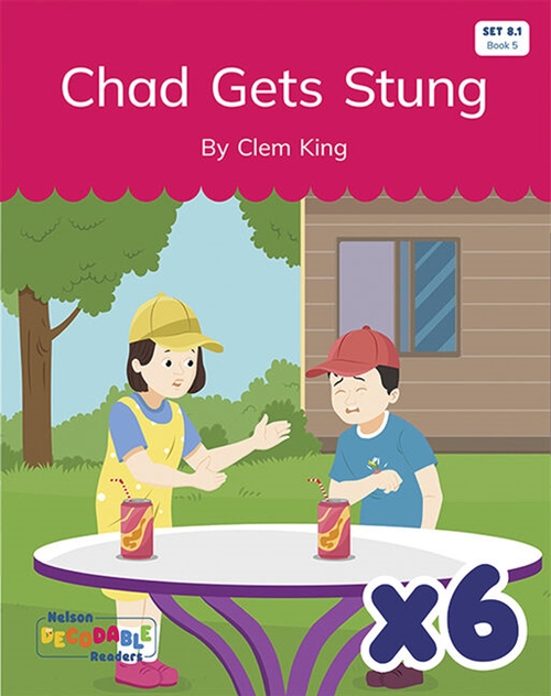 Picture of  Chad Gets Stung x 6 (Set 8.1, Book 5)