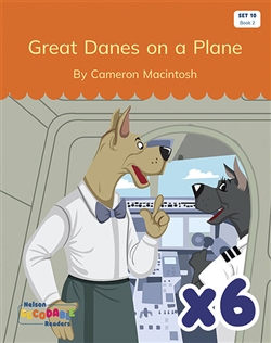 Great Danes on a Plane