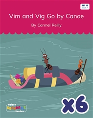 Vig and Vim Go by Canoe x 6 (Set 12, Book 7) - 9780170345620