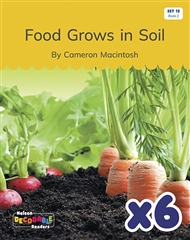 Food Grows in Soil x 6 (Set 13, Book 2) - 9780170345668
