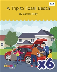 A Trip to Fossil Beach x 6 (Set 14, Book 6) - 9780170345781