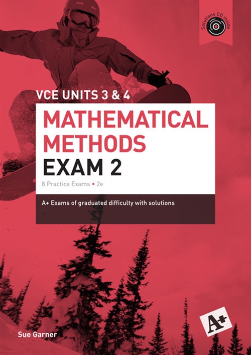 Picture of  A+ Mathematical Methods Exam 2 VCE Units 3 & 4