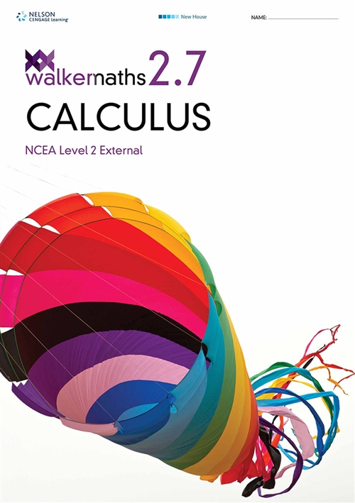 Picture of  Walker Maths Senior 2.7 Calculus Workbook