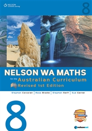 Nelson WA Maths for the Australian Curriculum 8 Revised Edition (Student Book & 4 Access Codes) - 9780170361927