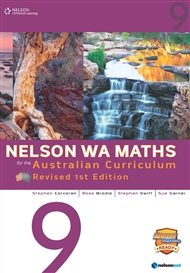 Nelson WA Maths for the Australian Curriculum 9 Revised Edition (Student Book & 4 Access Codes) - 9780170361934