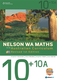 Nelson WA Maths for the Australian Curriculum 10+10A Revised (Student Book & 4 Access Codes) - 9780170361958