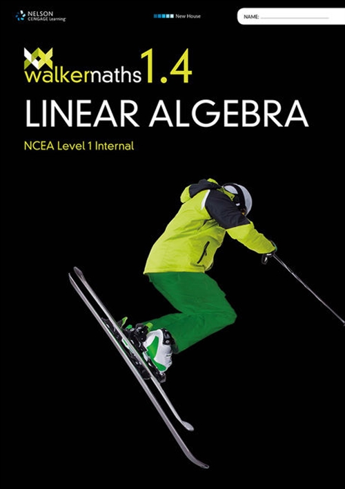 Picture of  Walker Maths Senior 1.4 Linear Algebra Workbook