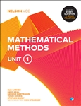 Nelson VCE Mathematical Methods Unit 1 (Student Book with 4 Access Codes)