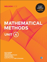 Nelson VCE Mathematical Methods Unit 4 (Student Book with 4 Access Codes) - 9780170371346