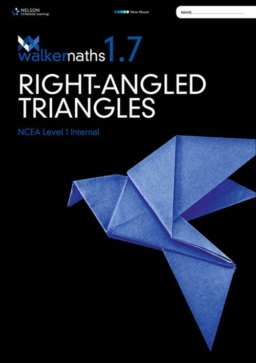 Picture of  Walker Maths Senior 1.7 Right-Angled Triangles Workbook
