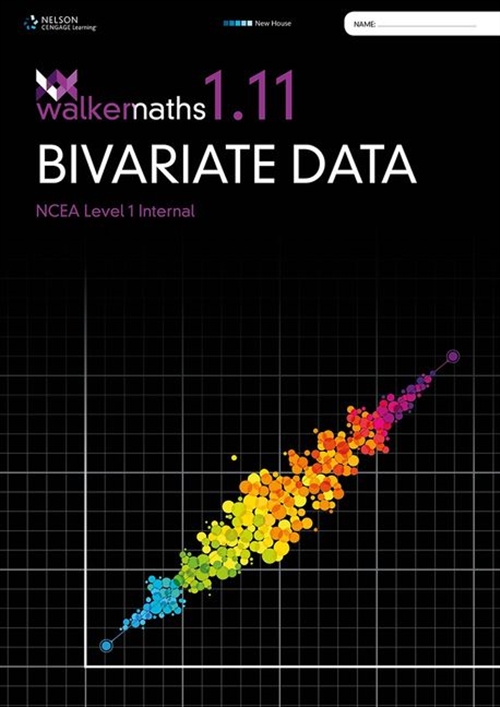Picture of  Walker Maths Senior 1.11 Bivariate Data Workbook