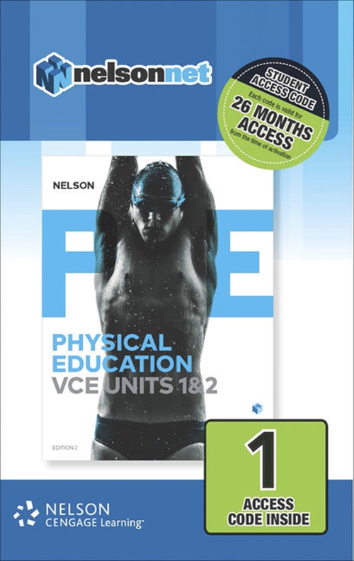 Picture of  Nelson Physical Education VCE Units 1&2 1-code Access Card