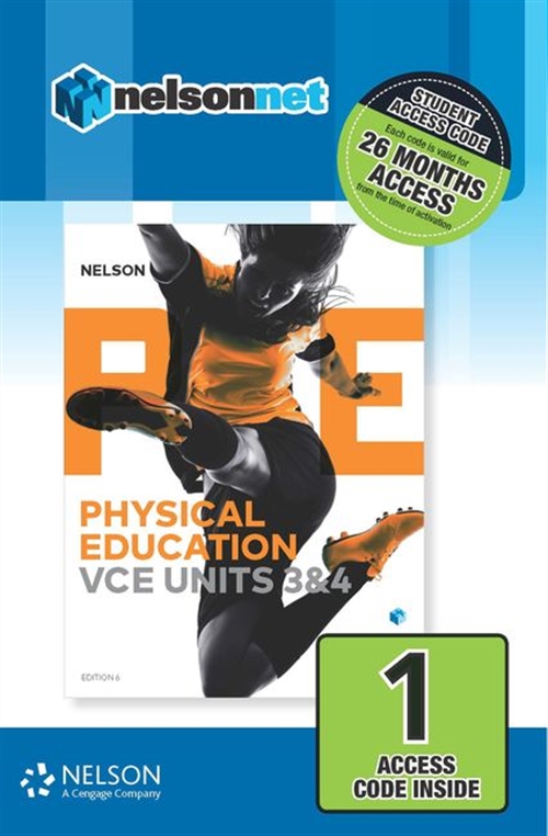 Picture of  Nelson Physical Education VCE Units 3&4 (1 Access Code Card)