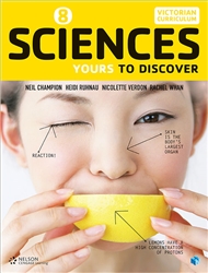 Sciences 8: Yours to Discover (Student Book with 4 Access Codes) - 9780170374569