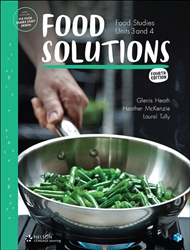 Food Solutions: Food Studies Units 3 & 4 (Student Book with 4 Access Codes) - 9780170378482