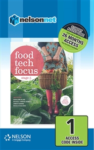 Food Tech Focus Stage 5 (1 Access Code Card) - 9780170383479