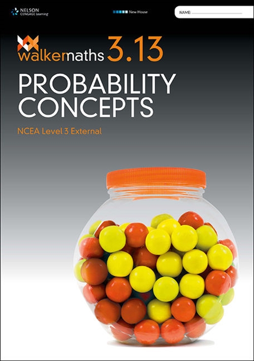 Picture of  Walker Maths Senior 3.13 Probability Concepts Workbook