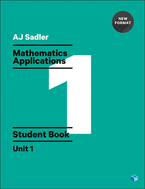 圖片  Sadler Maths Applications Unit 1 ' Revised Format