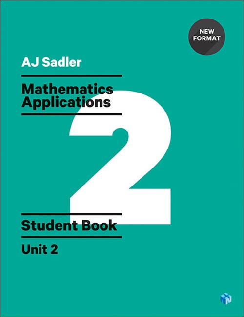 圖片  Sadler Maths Applications Unit 2 ' Revised with 2 Access Codes