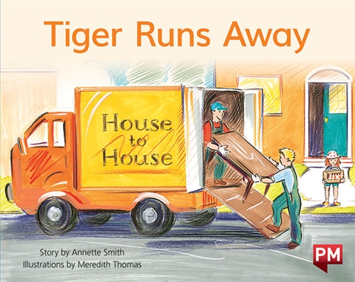 Picture of  Tiger Runs Away